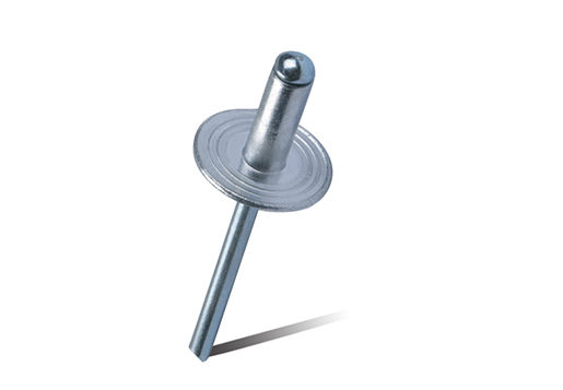 Aluminium/stål store hodeblinde nagler