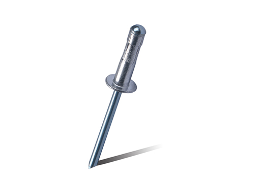 Aluminium/stålkuppelhodeblinde nagler
