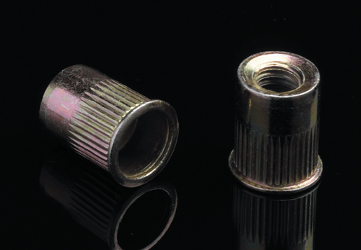 Stål USAs standard reduserer hodet Knurled Body Rivet Nut Open Type