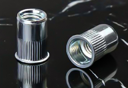 Steel UK Standard Reduser hodet Knurled Body Rivet Nut Open Type